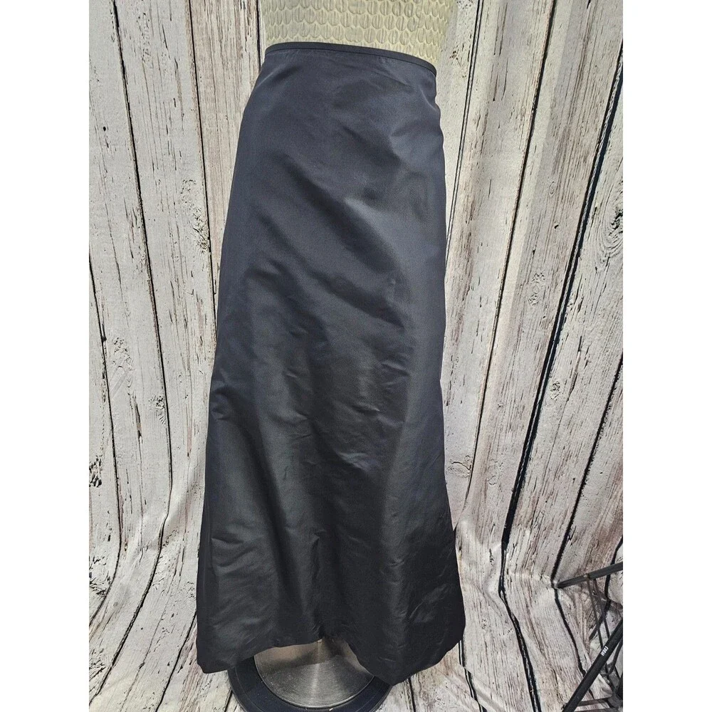 Carmen Marc Valvo 10 100% Silk Mermaid Maxi Skirt Formal‎ Evening Gown EUC
